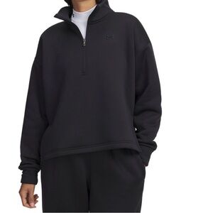 Under Armour Women’s Black Half-Zip Pullover Sweatshirt